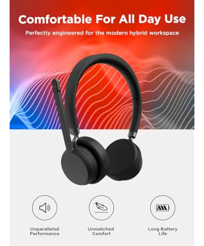 Auriculares Estéreo Inalámbricos Lenovo, Cancelación De Ruid