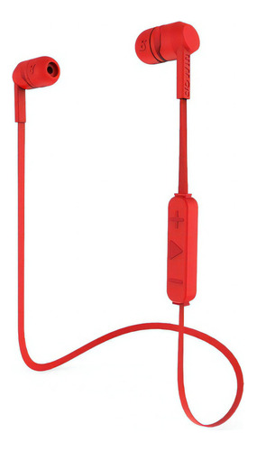 Audifonos Bluetooth Manos Libres Inalambricos Gowin Color Rojo