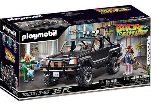 Playmobil Volver A La Camioneta De Martys Future
