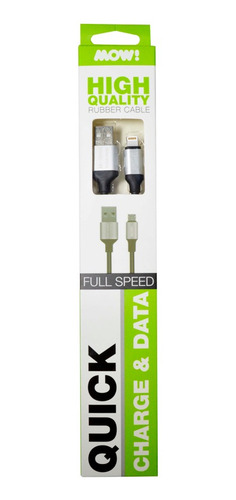 Cable Carga Y Datos Lightning Usb iPhone iPad Blanco