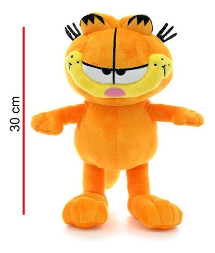 Peluche Garfield Gato 30cm Nickelodeon Phi Phi Toys