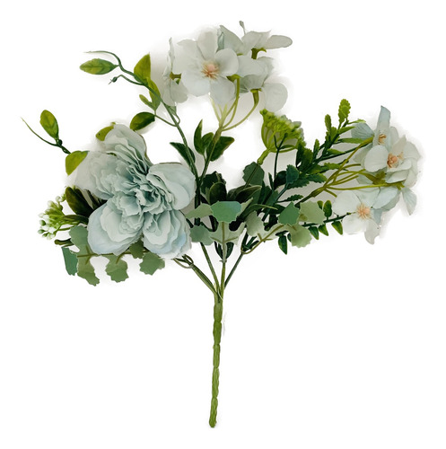 Hermosas Flores Artificiales Realistas Sinteticas Plantas