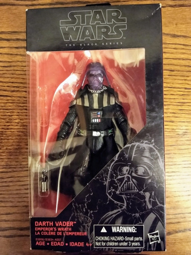 Darth Vader Emperor's Wrath Black Series Exclusivo Walgreens