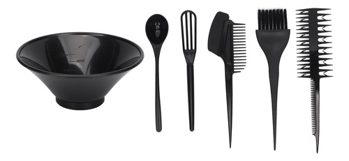 Kit De Brochas Para Colorear El Cabello, 6 Piezas, Tinte Pro