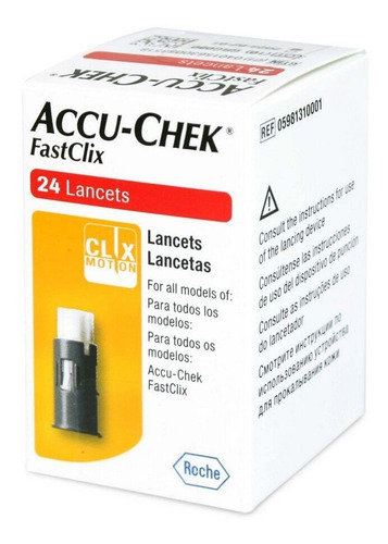 Accu Chek Fastclix 24 Lanceta