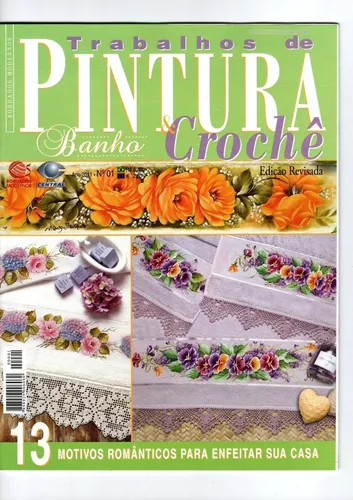 Kit 10 Revistas Pintura Em Tecido & Crochê (rv3) - Canto da Agulha - Outros  Livros - Magazine Luiza