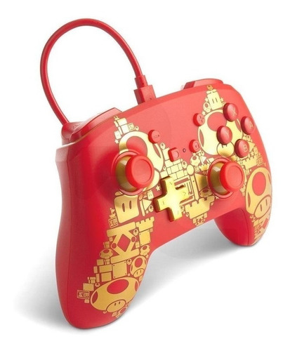 Imagen 2 de 4 de Control joystick ACCO Brands PowerA Enhanced Wired Controller for Nintendo Switch golden m