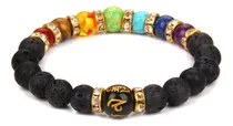 Comprar Pulsera De Piedra Volcánica Natural Colorida Yoga Energy1