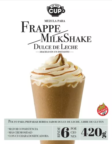 Mezcla En Polvo Milkshake/frappe 420g-sabor Dulce De Leche | Cuotas sin  interés