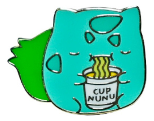 Pin Metalico Diseño Bulbasaur Maruchan Pokemon Anime 