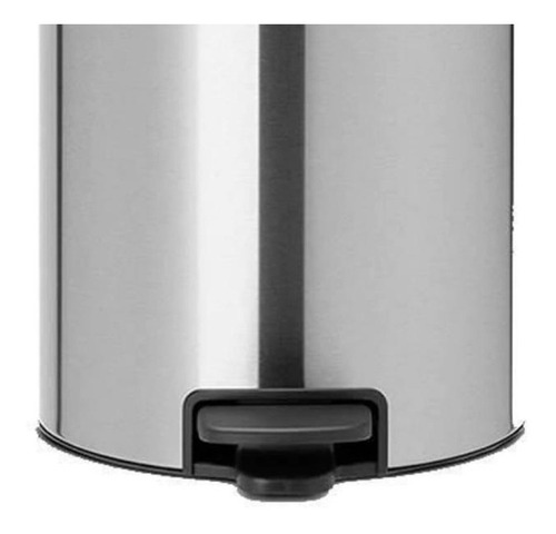 Bote Basura Con Pedal Newi Acero Inoxidable 20 L Brabantia Color Gris