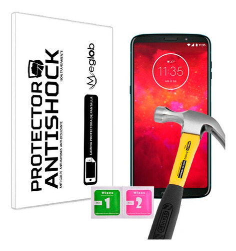 Protector De Pantalla Anti-shock Motorola Moto Z3