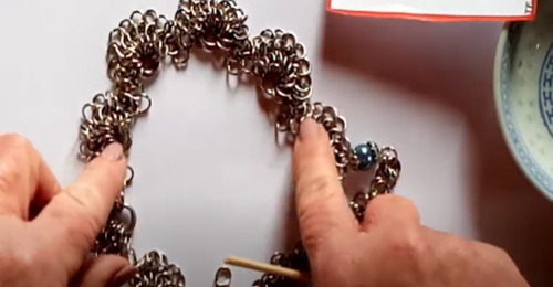 Video Tutorial ¦ Curso Tejido Medieval ¦ Collar Olas