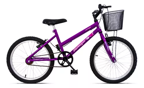 MG Bicicletas - Bicicleta aro 24 feminina , com cesta 