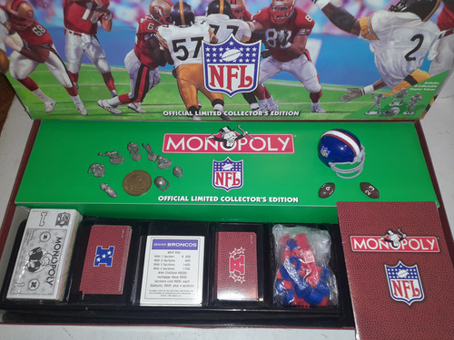 Monopoly Nfl Edicion Limitada De Coleccion 1998 (Usado)