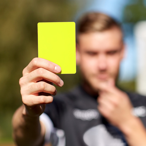 Juego De Tarjetas De Árbitro Deportivo, 10 Unidades, Color R