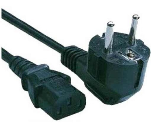 Cable De Poder Shuko De 3 Metros Para Pc Worldmaster