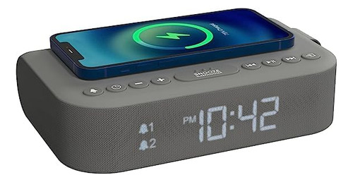 I-box Reloj Despertador Para Dormitorio Altavoz Bluetooth Fm