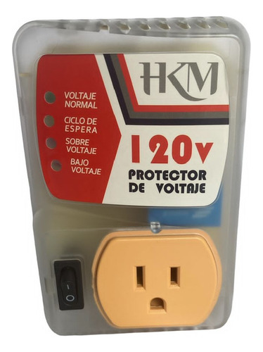 Protector De Voltaje 110v Con Regulador Para Nevera Ac, Tv