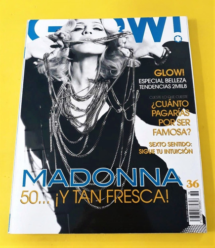 Madonna Revista Glow 2008 Dolores Del Rio Hector Arredondo
