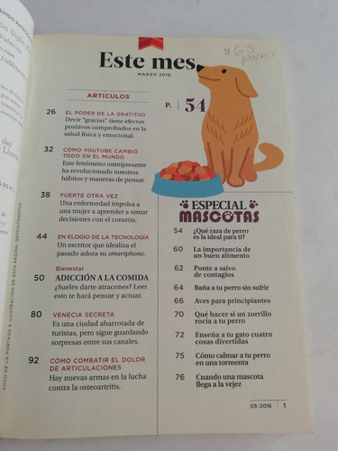 Revsita Selecciones No 904 Marzo 2016 Readers Digest (Usado)