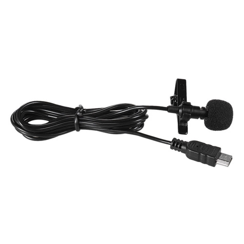 Mic Microfone Com Clip Collar Para Gopro Hero 3 3+ 4