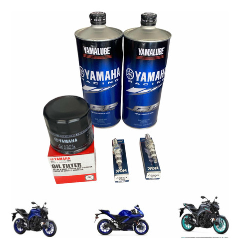 Kit De Afinación Mt03 R3 Original Yamaha 2014-2022