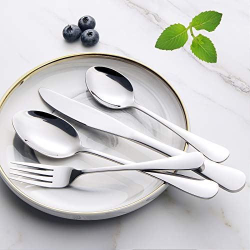 Tenedor Con Cuchara Y Cuchillo De Acero Inoxidable 30 Pzas