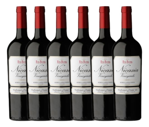 Vino Nicasia Red Blend Cabernet Franc 750ml Caja X 6u