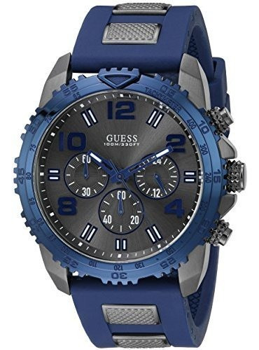 Guess U0599g2 Silicona De Silicona Deportivo De Multiples Fu