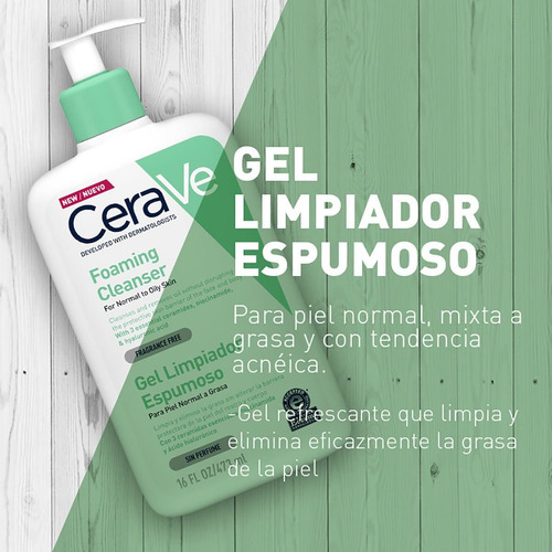 Cerave Limpiador En Gel 473ml