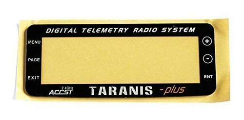 Panel De Visualización Frsky Para Taranis 2.4g X9d Plus.