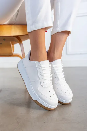 Zapatillas Mujer Blancas Moda Urbana