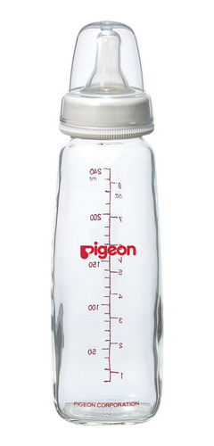 MAMADERA DE VIDRIO 240ML PIGEON FLEXIBLE