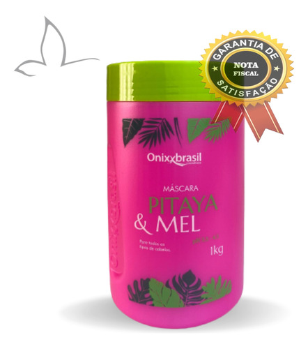 Mascara Pitaya E Mel Onixx 1kg - Rosa Ox5h