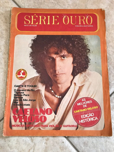 Revista Violão E Guitarra Série Ouro 9 Caetano Veloso F577