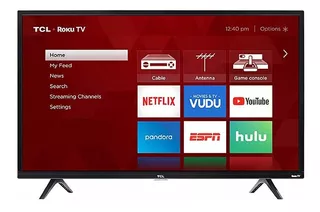 Tcl 32 Class Hd (720p) Roku Smart Led Tv (32s321).