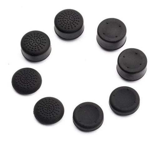 Kit 8 Protetor Extensor Grip Compativel Com Ps4 Ps5 Xbox One
