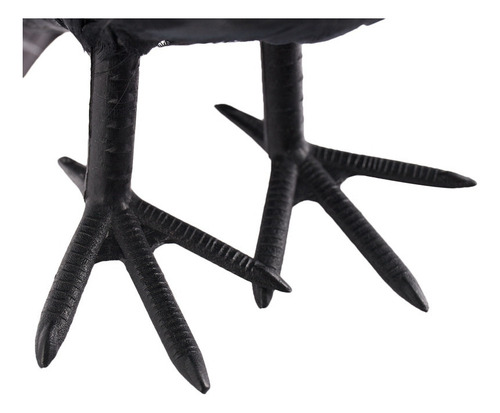 Para Zz Plumas De Halloween Con Forma De Pájaro Cuervo,