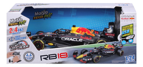 Maisto Tech Rc 124 Coche Oracle Red Bull Racing Rb18