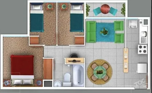 Carlos Condell La Cisterna Depto 3d 1b Piso 9 $61.000.000.-