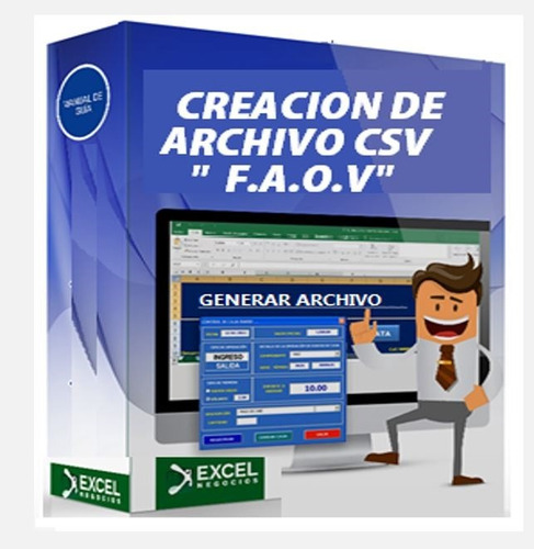 Imagen 1 de 7 de Generar Archivo Txt De Faov