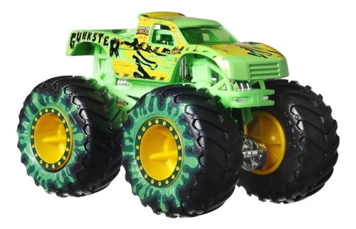 Carrinho Hot Wheels Monster Truck Gunkster Vs 5alarm Mattel