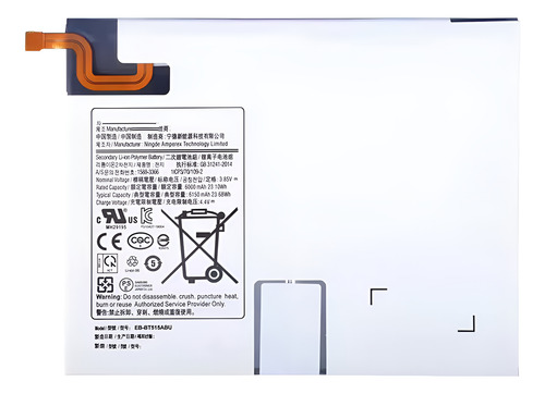 Bateria Para Samsung Galaxy Tab A 10.1 Eb-bt515abu 6150mah