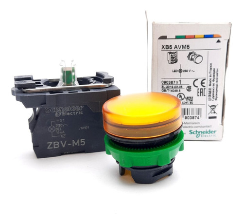 Schneider Electric Xb5avm5 Harmony Xb5 Pilot Light, Ccs