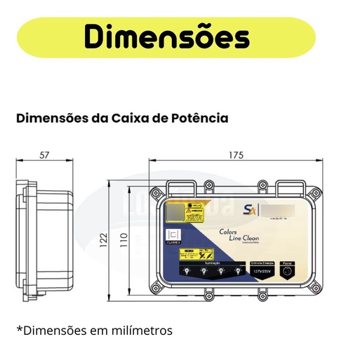 Cromoterapia Sanspray Com 4 Pontos Para Banheiras Spas