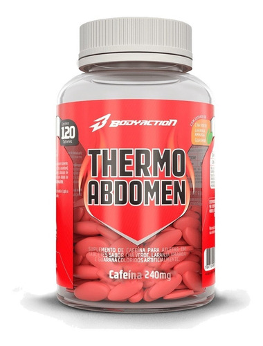 Thermo Abdomen - 120 Tabletes - Body Action - Emagrecedor