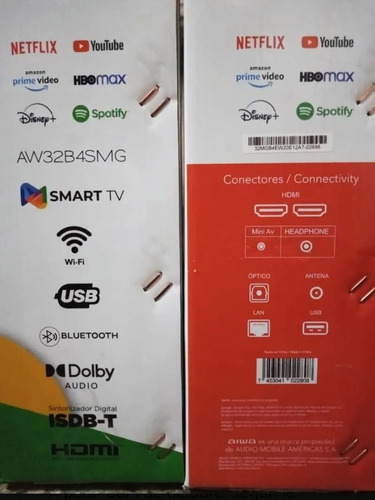 Imagen 5 de 6 de Android Tv Aiwa 32 Smart Televisión Smart Tv