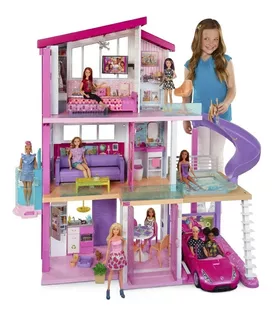 Barbie Casa Muñecas Sueños 70 Pz Mansion Dreamhouse