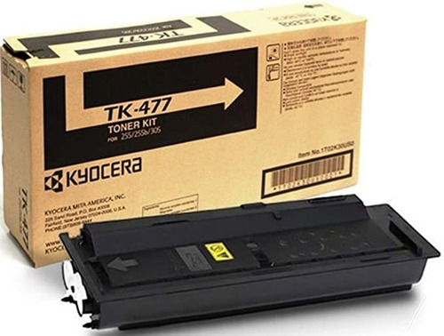 Tk477 Toner Kit De Trabajo Negro,std Yld,taskalfa 255/305